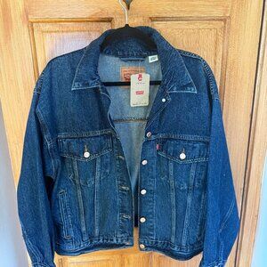 Levi's 90's Trucker Jacket, Large, Dark Wash, NWT